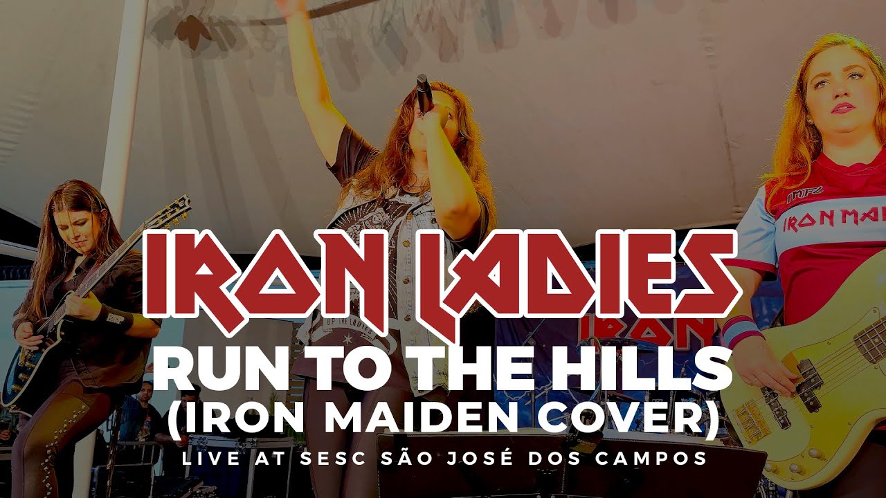 IRON LADIES | Run To The Hills | Sesc SJC 2025 | 4K Video | #ironladies #ironmaiden #heavymetal