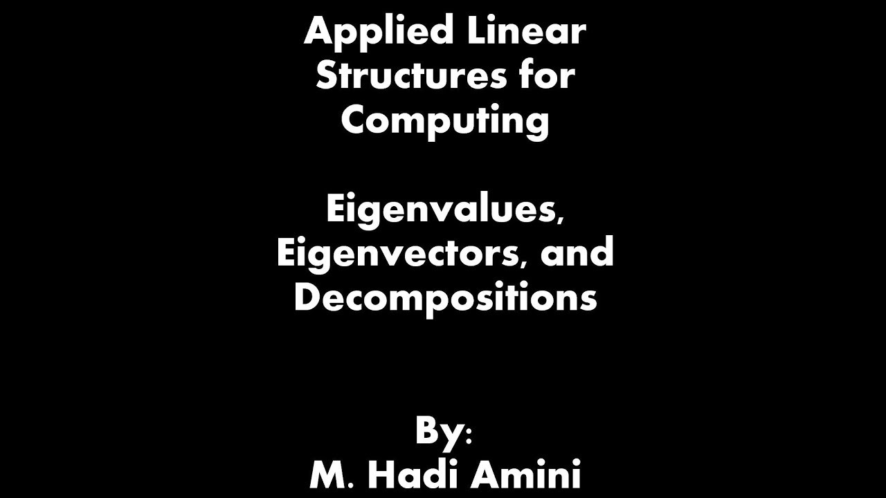 LU Decomposition (Module6, Part 2) Introduction to Linear Algebra for Computer Science