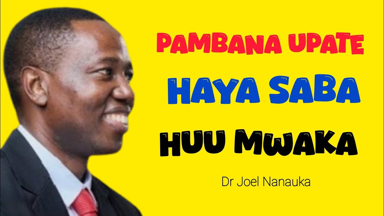 Iwe Mvua Au Jua Hakikisha Unapambania Mambo 7 Mwaka Huu - Dr Joel Nanauka 