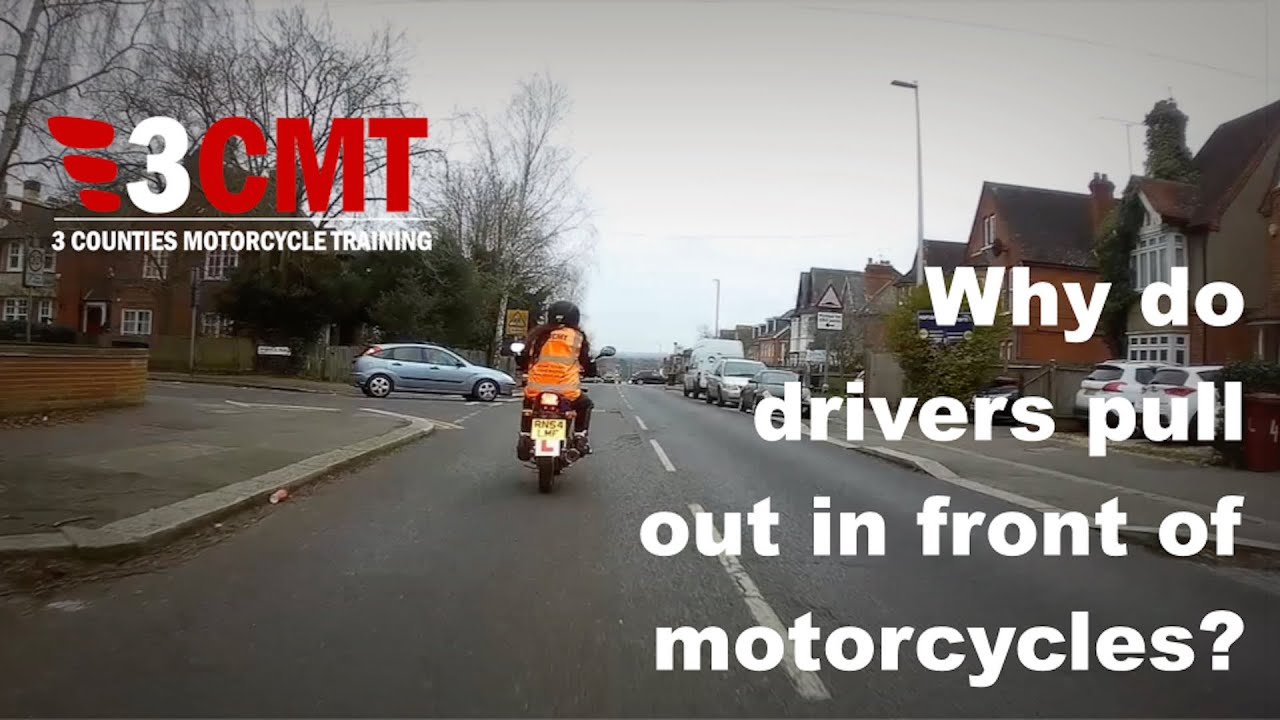 Motorcycle Skills | Why do drivers pull out in front of motorcycles?