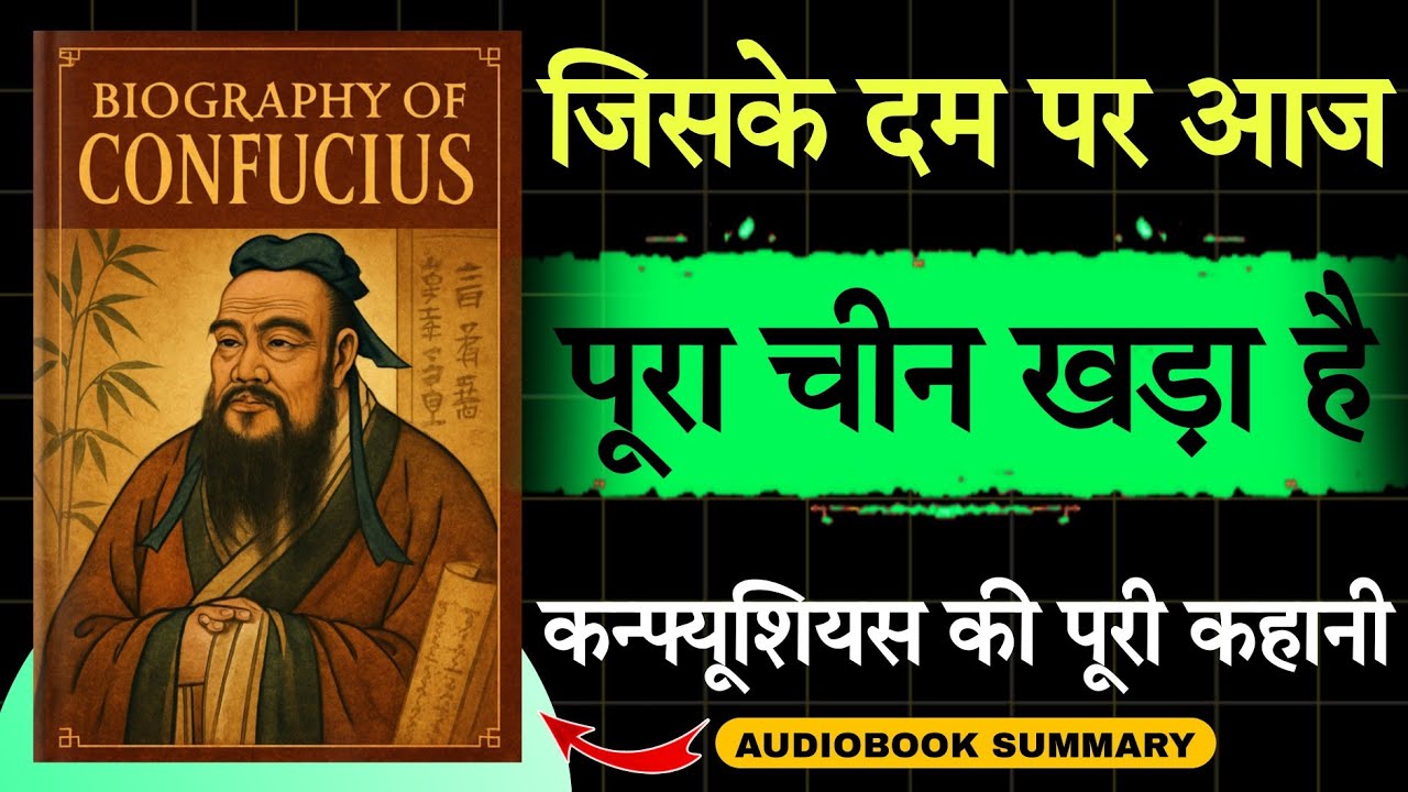 Confucius Life And Philosophy in Hindi | चीन का गॉडफादर 🤔 | Audiobook school 