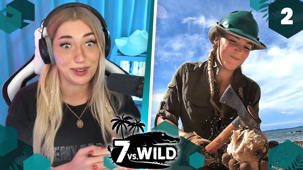 Ich loote meine erste Kokosnuss 😎 | 7 vs Wild Panama - Folge 2 Reaktion