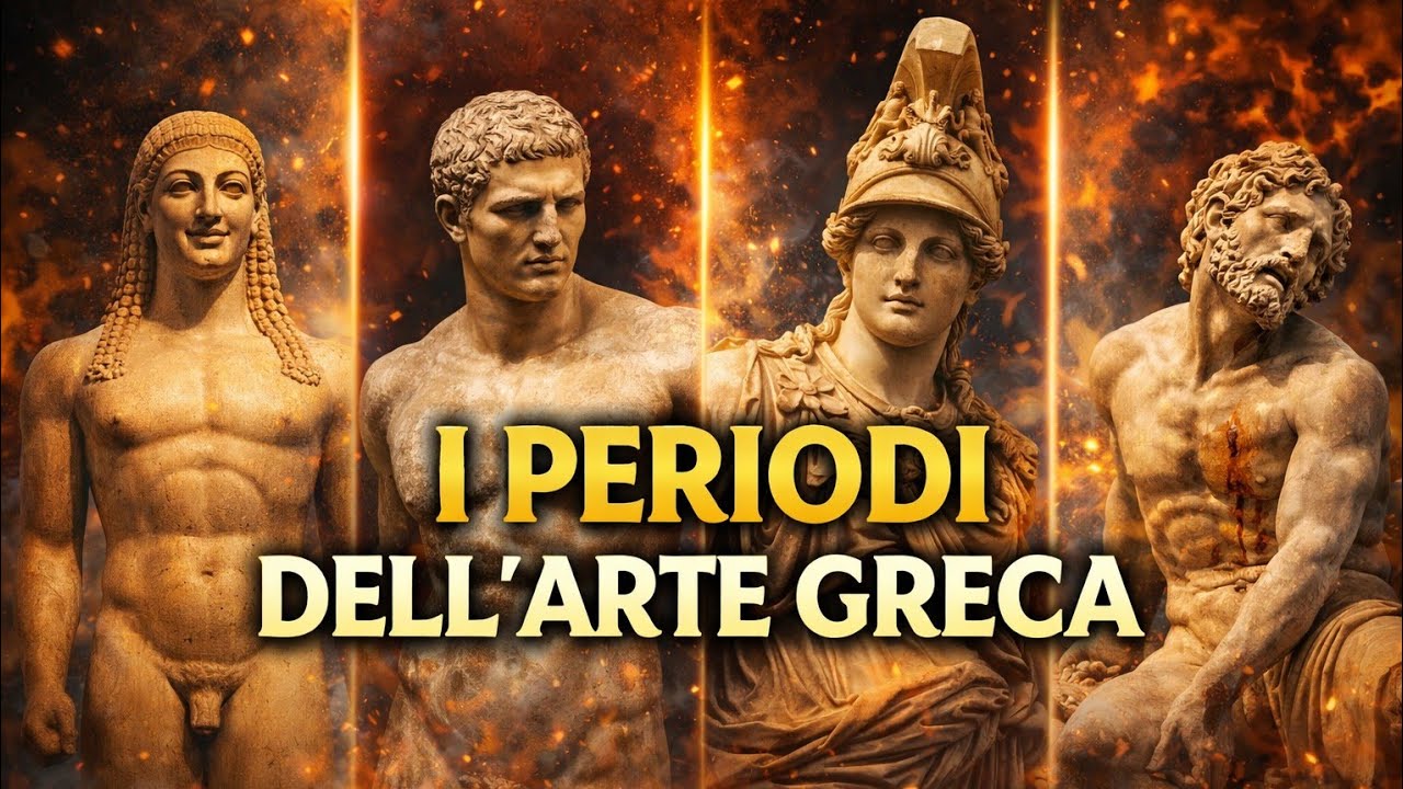 I periodi dell’arte greca spiegati bene | Arcaico, Severo, Classico, Ellenistico
