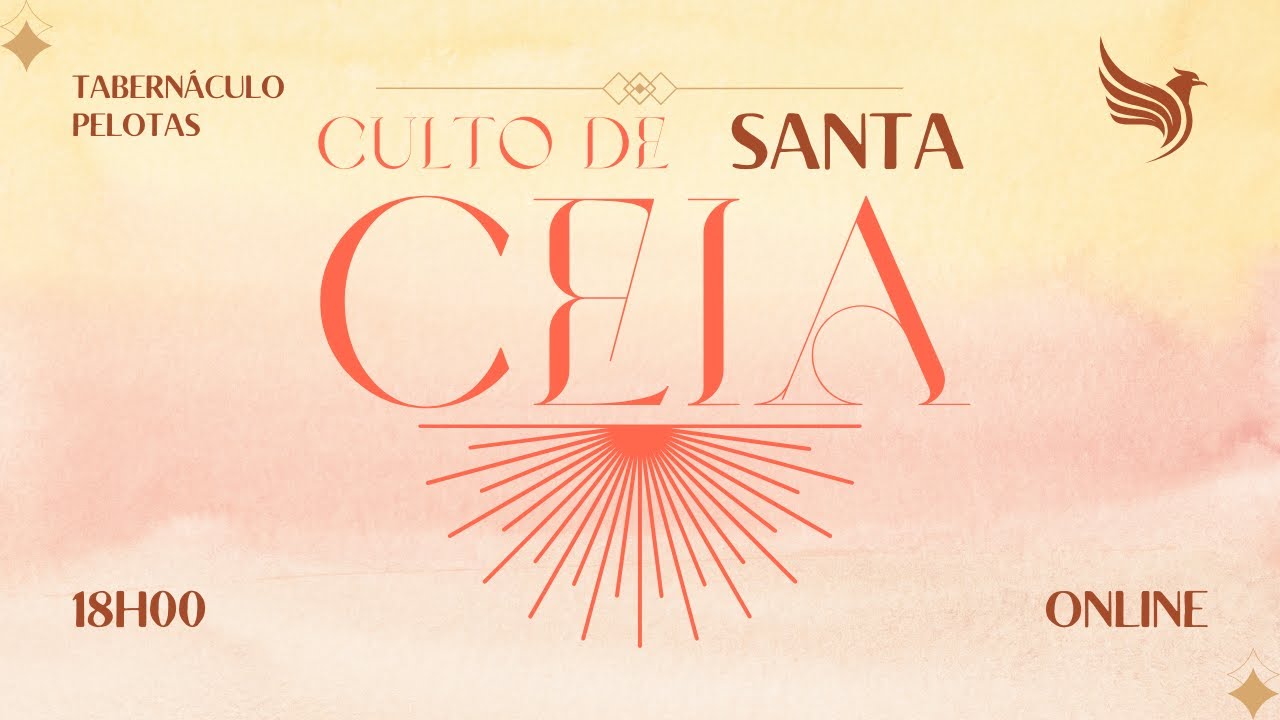 CULTO DE SANTA CEIA 01|02|2026 Pr. Paulo Pereira