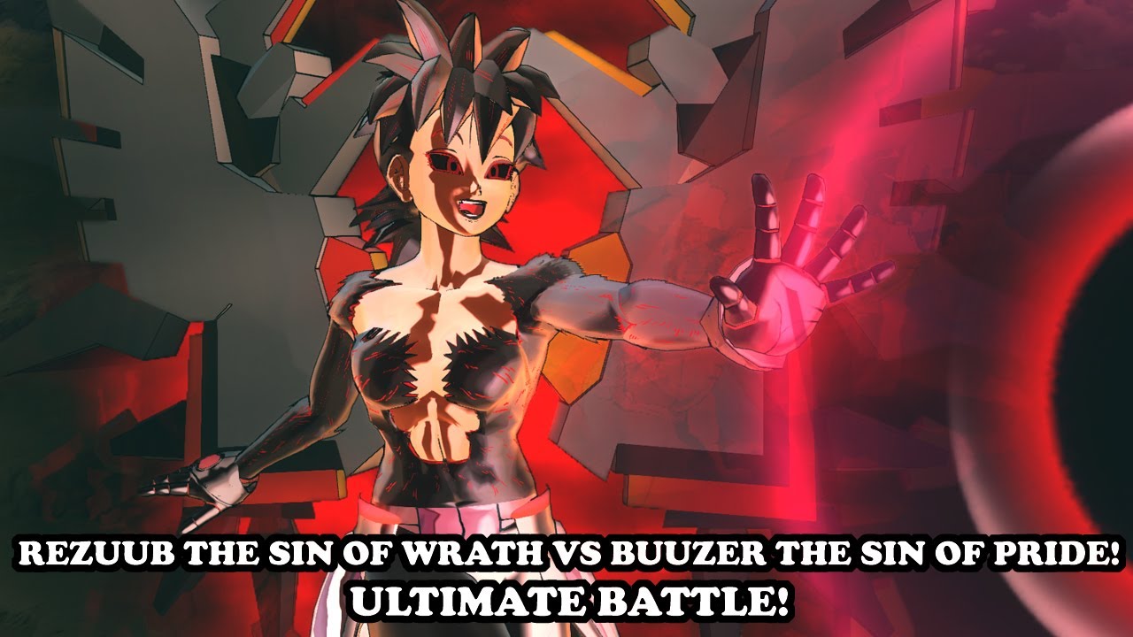 #50 BIRTH OF REZUUB, GODDESS OF WRATH! Dark Omni God SSJ6 VS Buuzer! STRONGEST CaCs! DB XV2 Mods