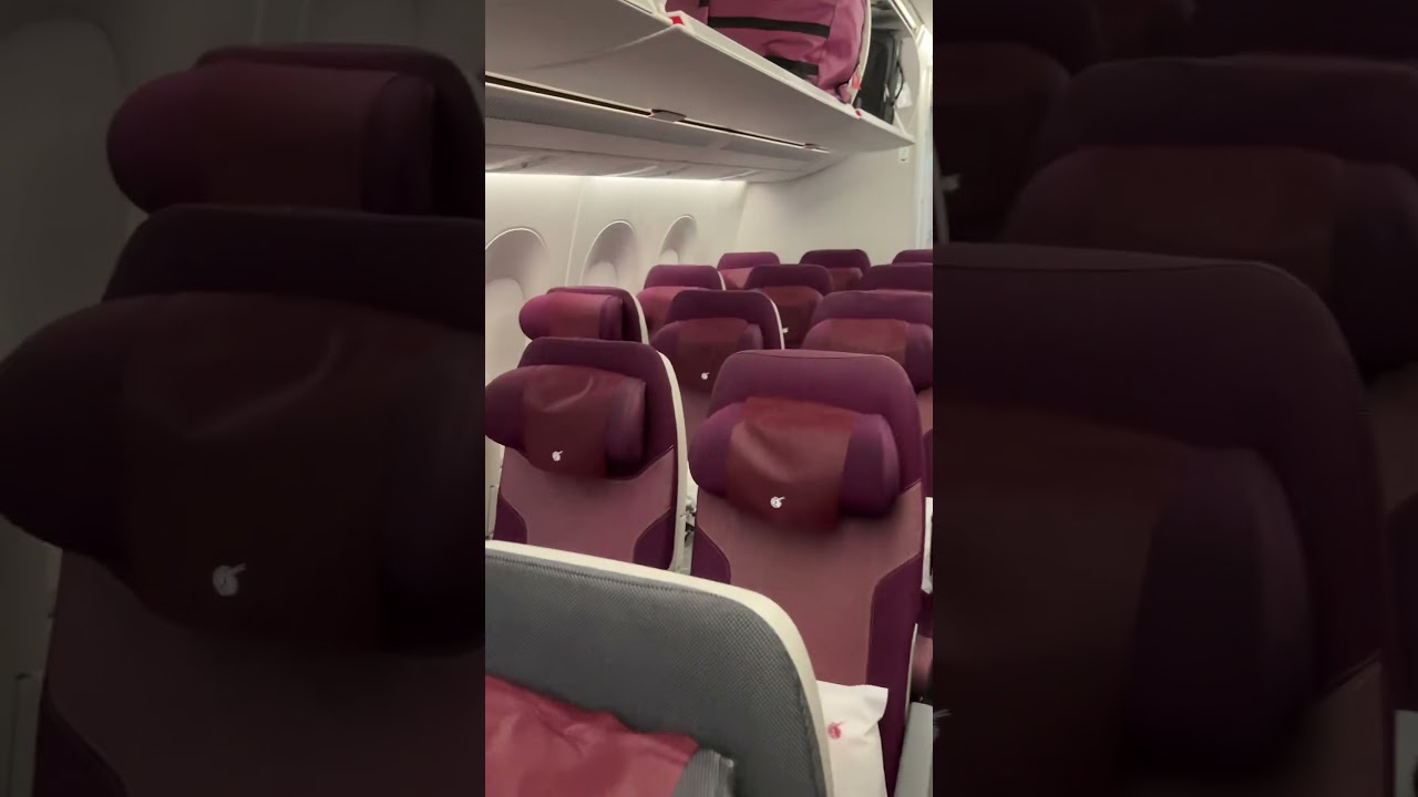 Qatar Airways Economy Class Seats | Qatar Airline Economy Seats #qatarairways #qatar #qatarairlines