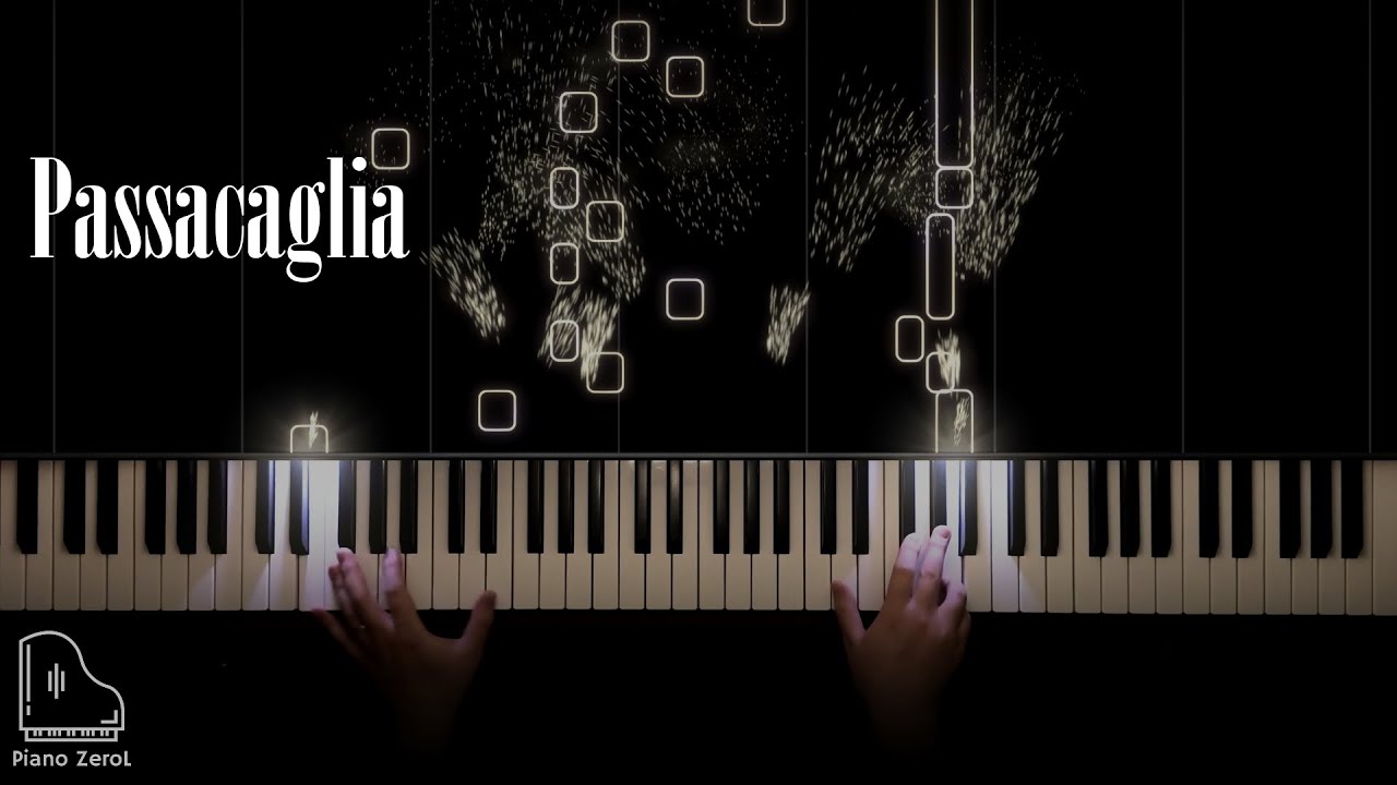 Passacaglia - Handel Halvorsen | Relaxing Piano Music | Piano Tutorial