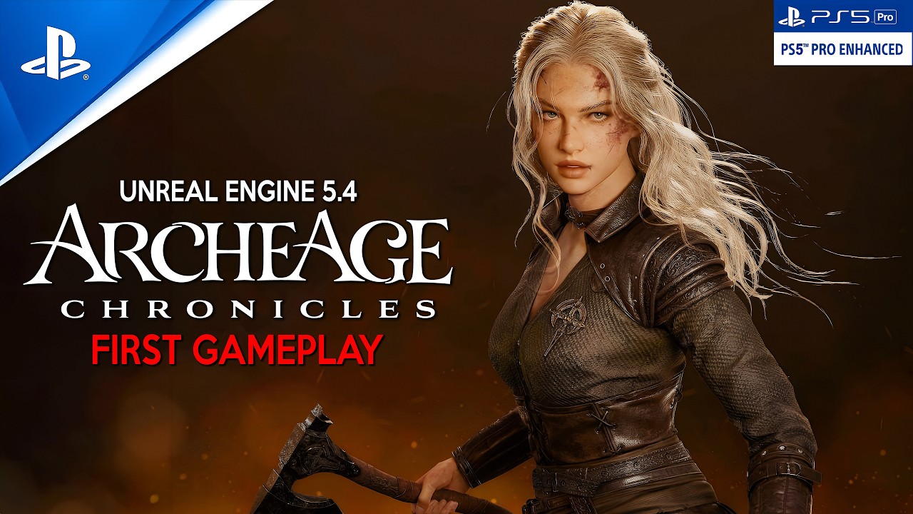 ARCHEAGE CHRONICLES New PS5 PRO Gameplay | Open World Action RPG in Unreal Engine 5 coming in 2025