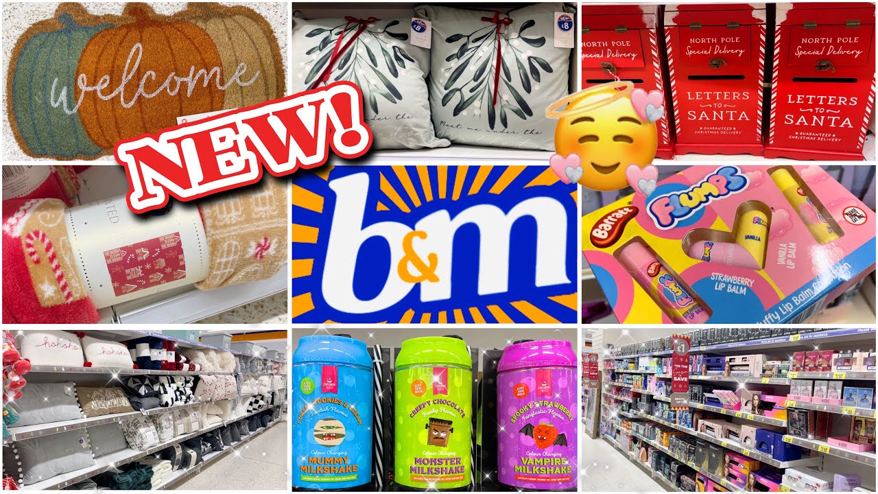 🎄 NEW IN B&M 2024‼️ CHRISTMAS & AUTUMN SHOPPING 🍁 SHOP WITH ME IN B&M | OCTOBER 2024 | COSY CORNER