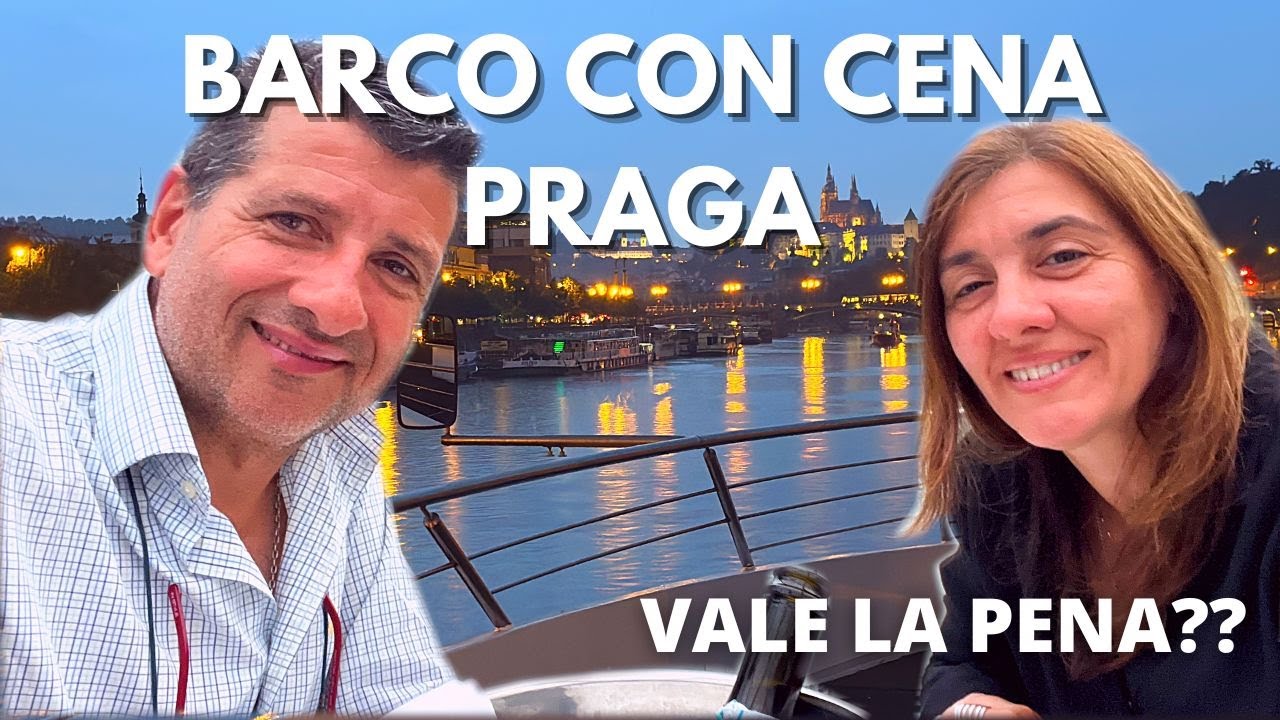 CRUCERO con CENA en PRAGA❤️. Navegando por el Moldava.🇨🇿 Guía República Checa.