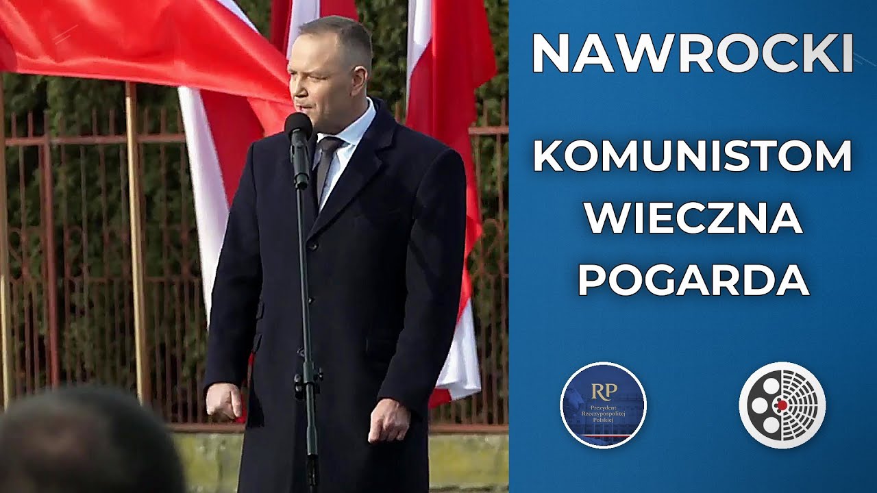 Prezydent Karol Nawrocki - Cześć i chwała Żołnierzom Wyklętym