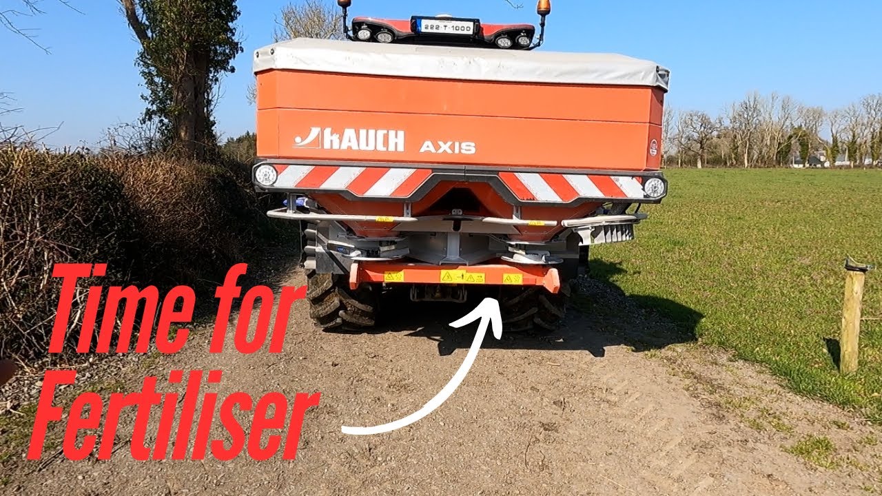 THE FIRST OF THE FERTILISER!!!