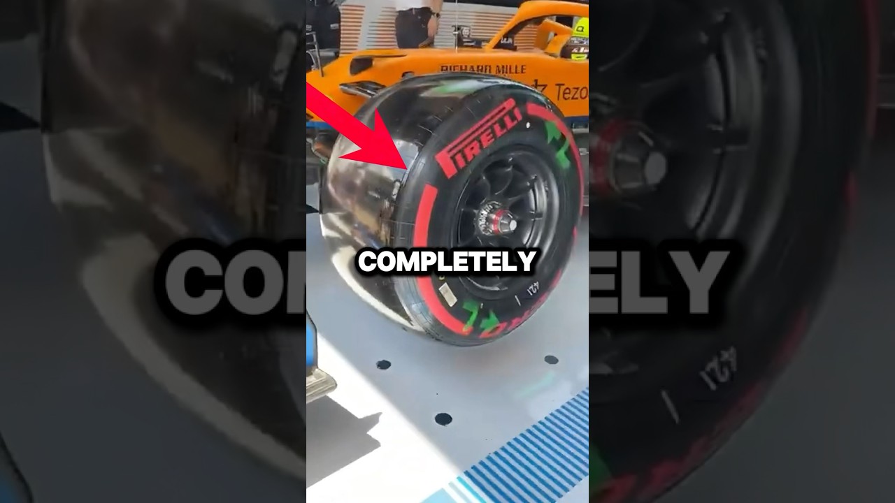 Почему шины Формулы-1 абсолютно гладкие? #f1