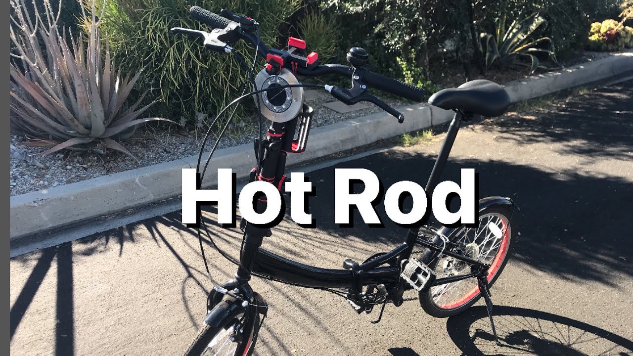 Customizing my Go Plus Folding Bicycle [Hot Rod]