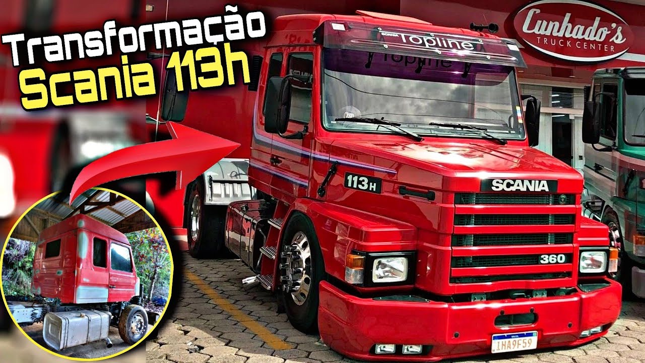 TRANSFORMAÇÃO DO SCANIA 113H DO RAFAEL NICOLETTI! REFORMA INCRÍVEL #scania113