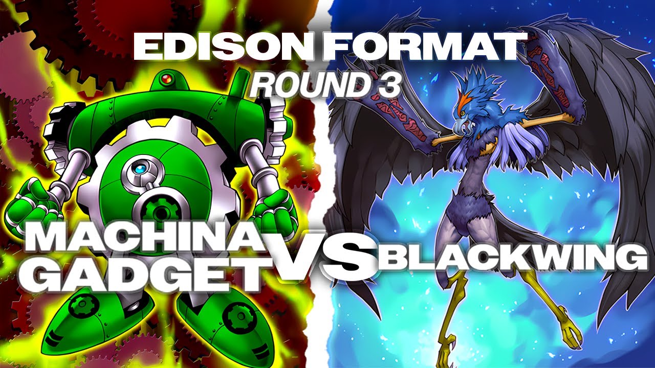 MACHINA GADGET VS BLACKWING | Yu-Gi-Oh! Locals Edison Format @GamesTimePescara