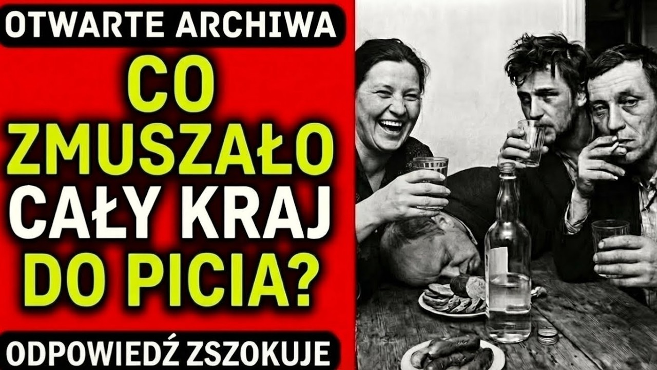 Jak PRL ROZPIJAŁ naród: Prawda, która mrozi krew w żyłach
