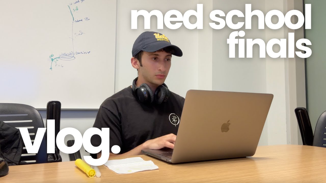 Studying for Medical School FINALS! | MS1 Vlog + How I Prepare for Med School Exams 📚💥