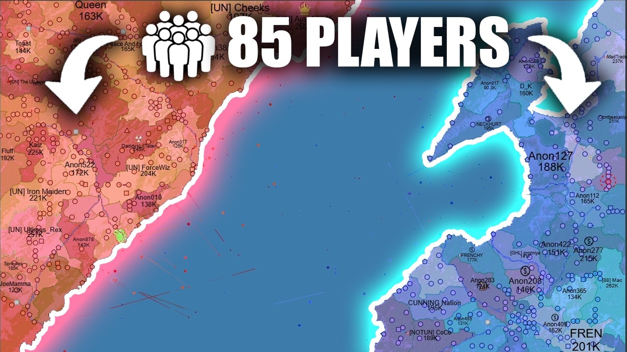 East vs West OpenFront.io Madness