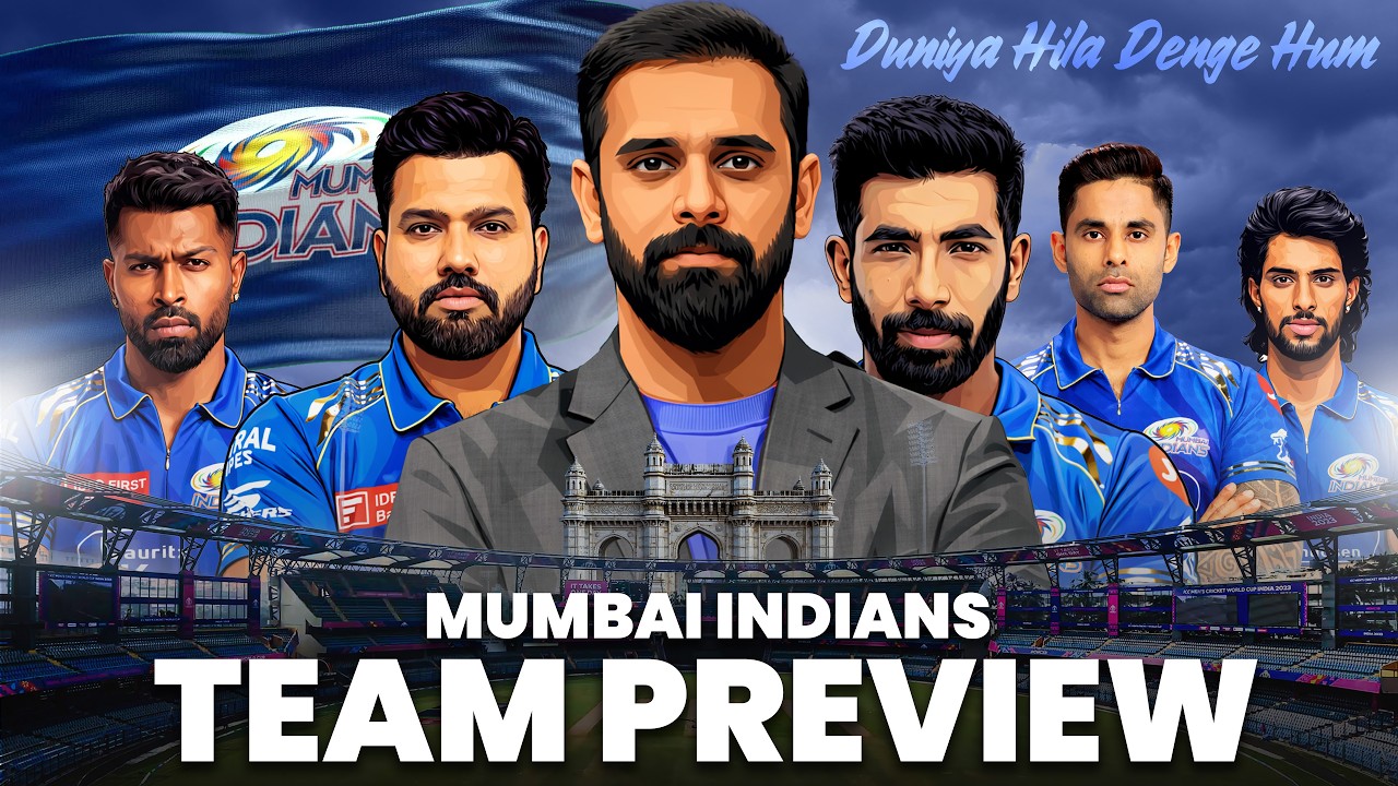 Mumbai Indians IPL 2026 Preview & Analysis | Hanuma Vihari Breaks Down MI Squad & Probable XIl