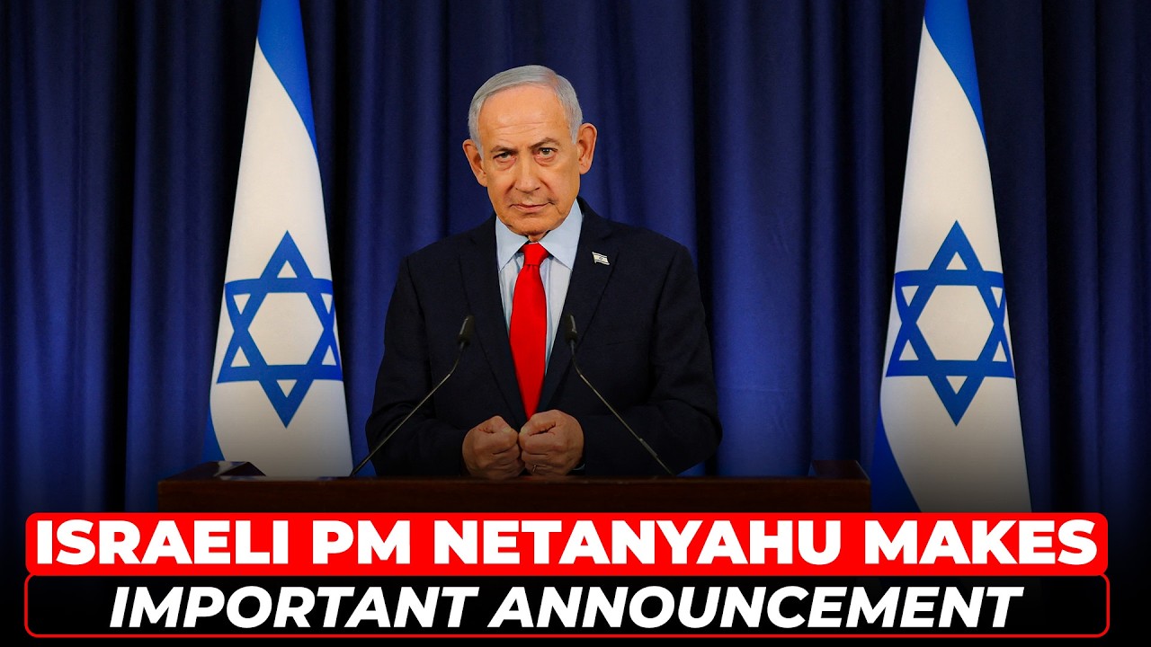 LIVE: Israeli PM Benjamin Netanyahu gives a statement | Iran war | West Asia conflict | USA | IDF