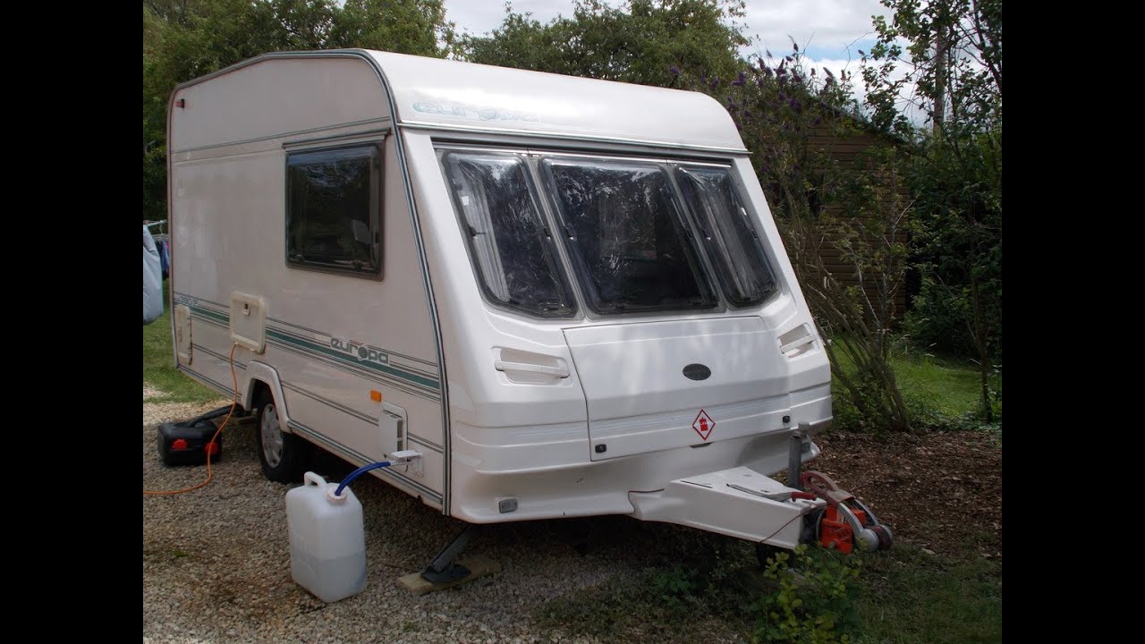 Sterling Europa 390 2 1998 caravan walk around 25 July 2020