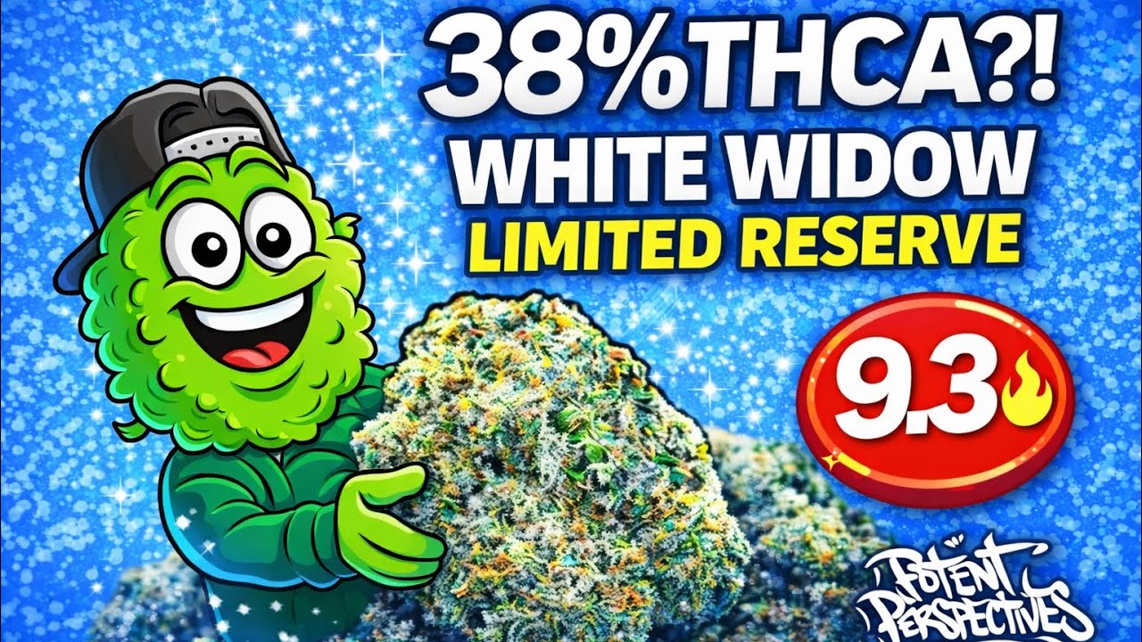 38% THCA LIMITED RESERVE from Herb Dispo&hellip; 9.3/10?! | White Widow Review