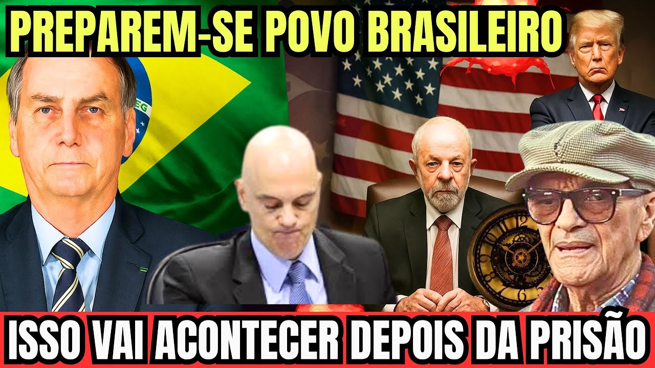 Se Preparem para o Que Vem Agora! O Espiritual Alerta o Brasil Ap&oacute;s Pris&atilde;o de Jair!