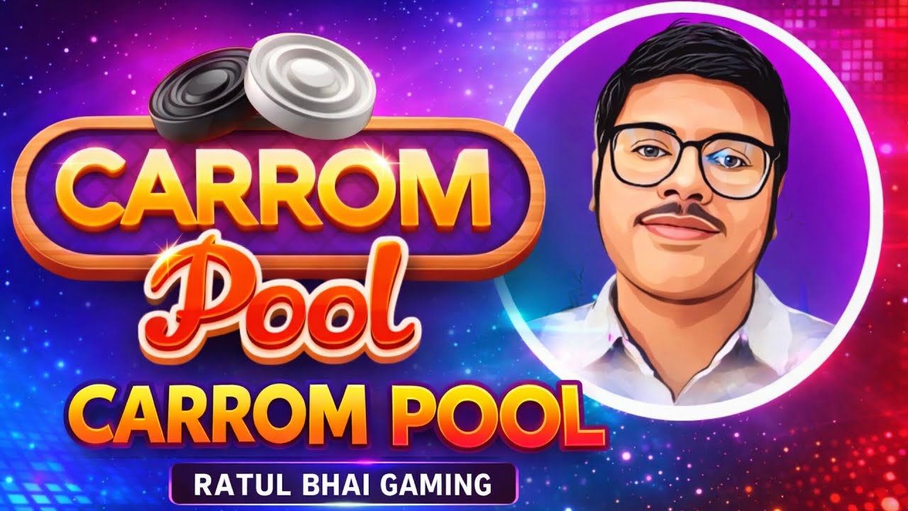 Carrom Pool Live Streaming Fair Gameplay🔥👍|Join #live #carrompool
