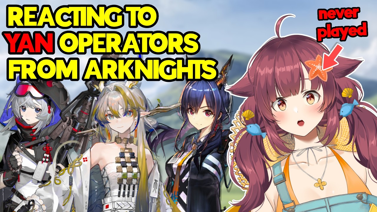 How many factions can we see today?! | VTuber Arknights Blind Character Reaction