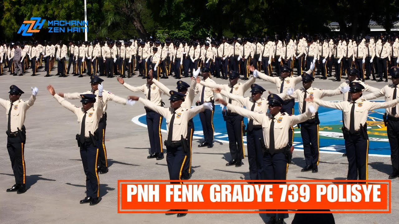 Bòn Nouvèl! Lapolis Fenk Ranfòse Efektif li!, 739 polisye  pami yo 526 gason ak 213 fanm fenk gradye