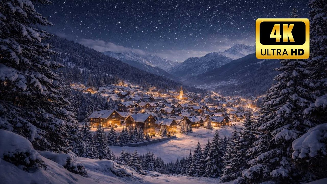Under a Silent Snowy Sky