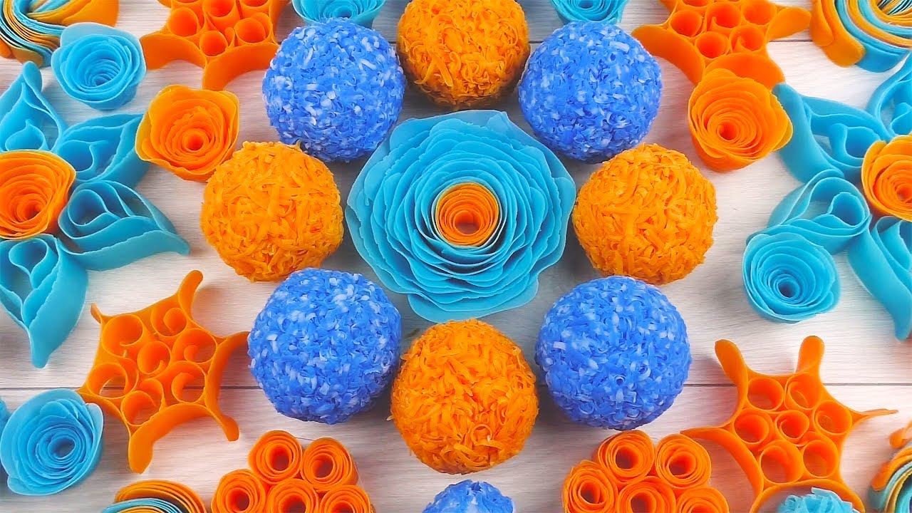 ASMR crushing soap no talking! Dry soap roses and soap balls. Oddly Satisfying Videos.