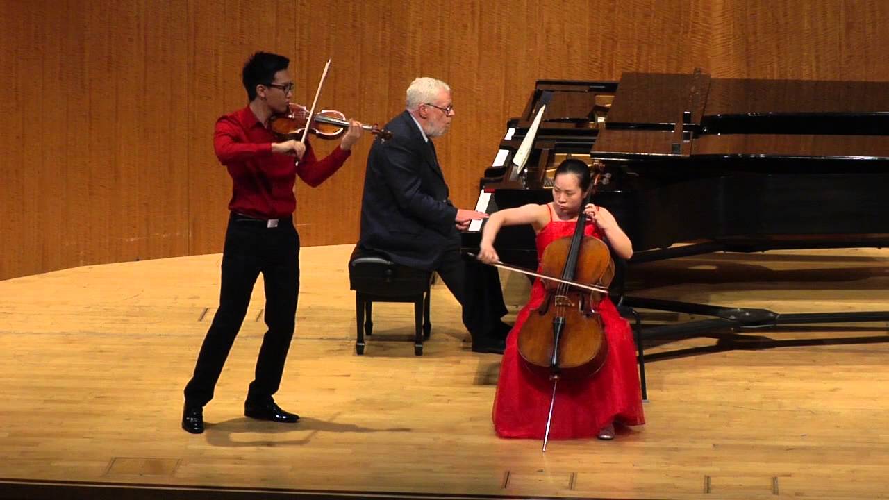 SFCM Pre-College Students Perform Brahms' Concerto for Violin and Cello, op. 102