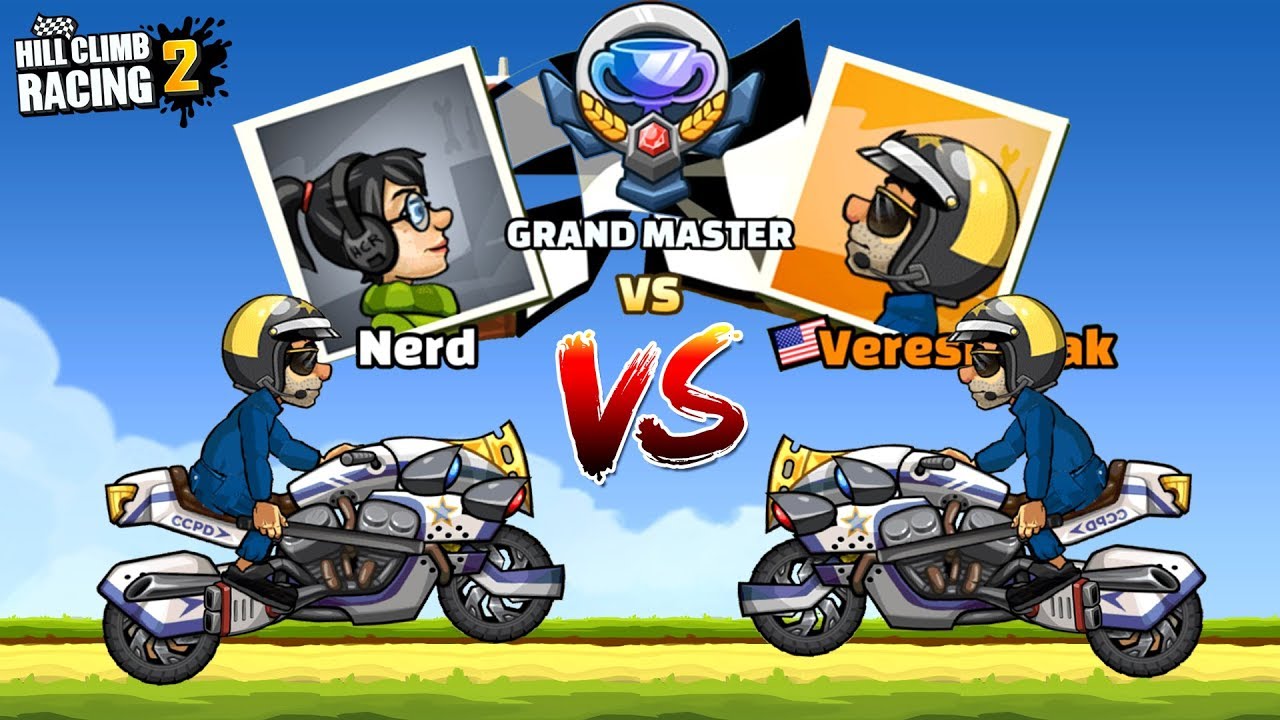 Hill Climb Racing 2 - BOSS lvl Nerd Police Superbike / Team Chest lvl 48