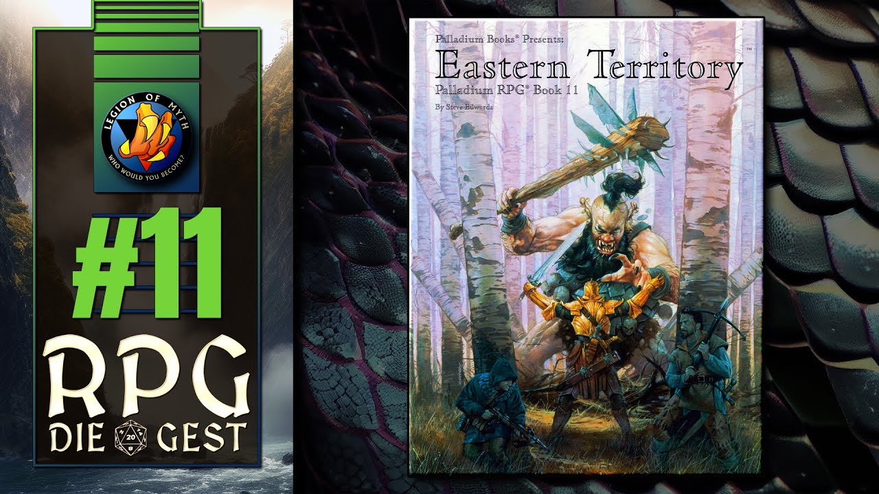 PFRPG Book 11: Eastern Territory – Is This the Most Dangerous Place in Palladium?