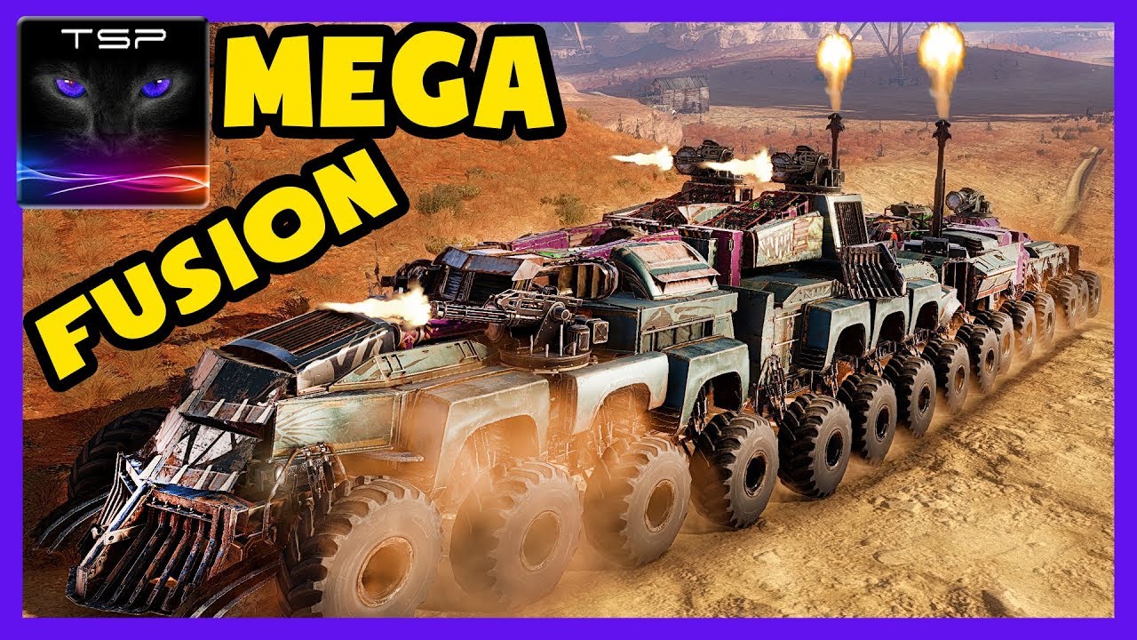 Crossout #384 ► MEGA LEVIATHAN - Massive Mad Max Style Fusion Truck