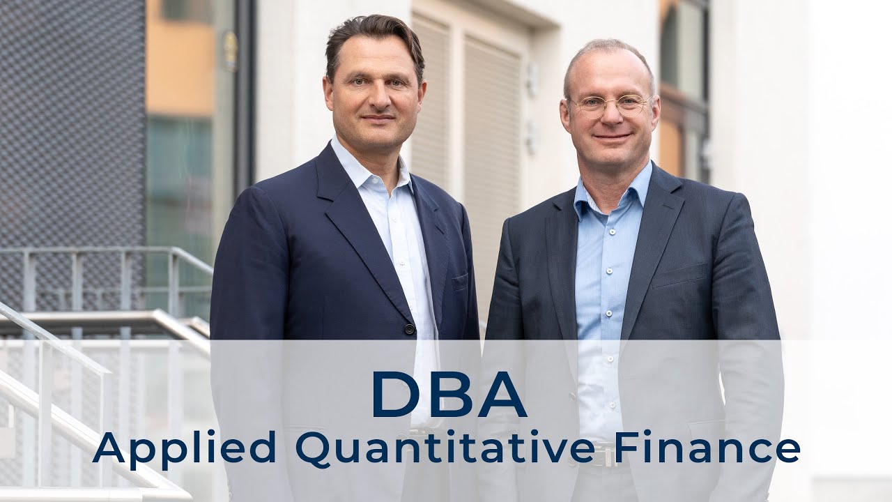 DBA in Quantitative Finance - European Institute of Quantitative Finance