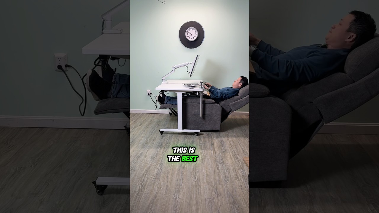 The ultimate DIY recliner workstation ￼