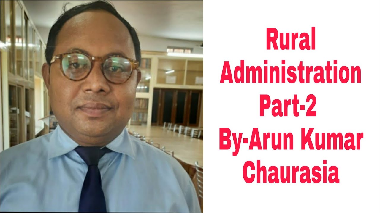 Rural Administration.