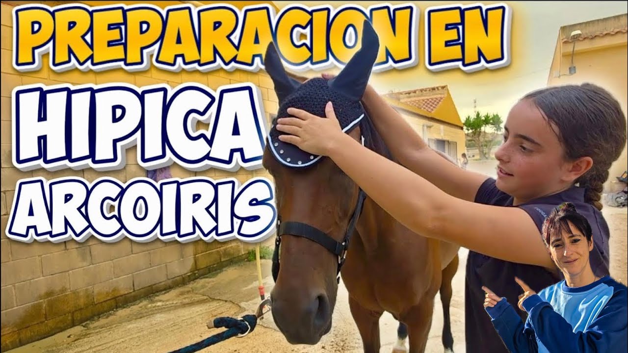 Clase en la hípica Arco Iris de Alicante #vlog #caballos