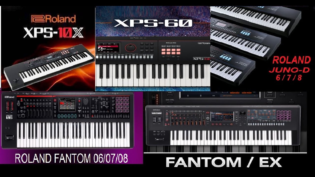 SAMPLES ROLAND XPS10x / XPS60 / JUNO D / FANTOM