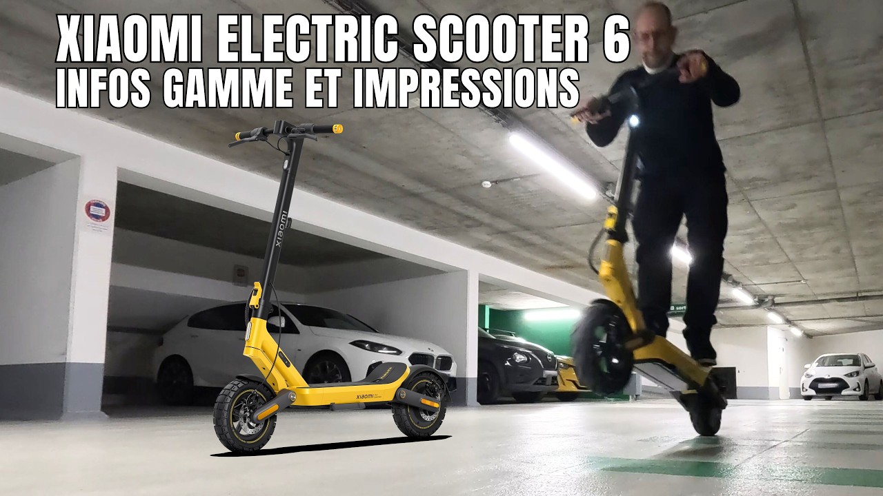 Xiaomi Electric Scooter 6 : infos et premières impressions sur la gamme 2026
