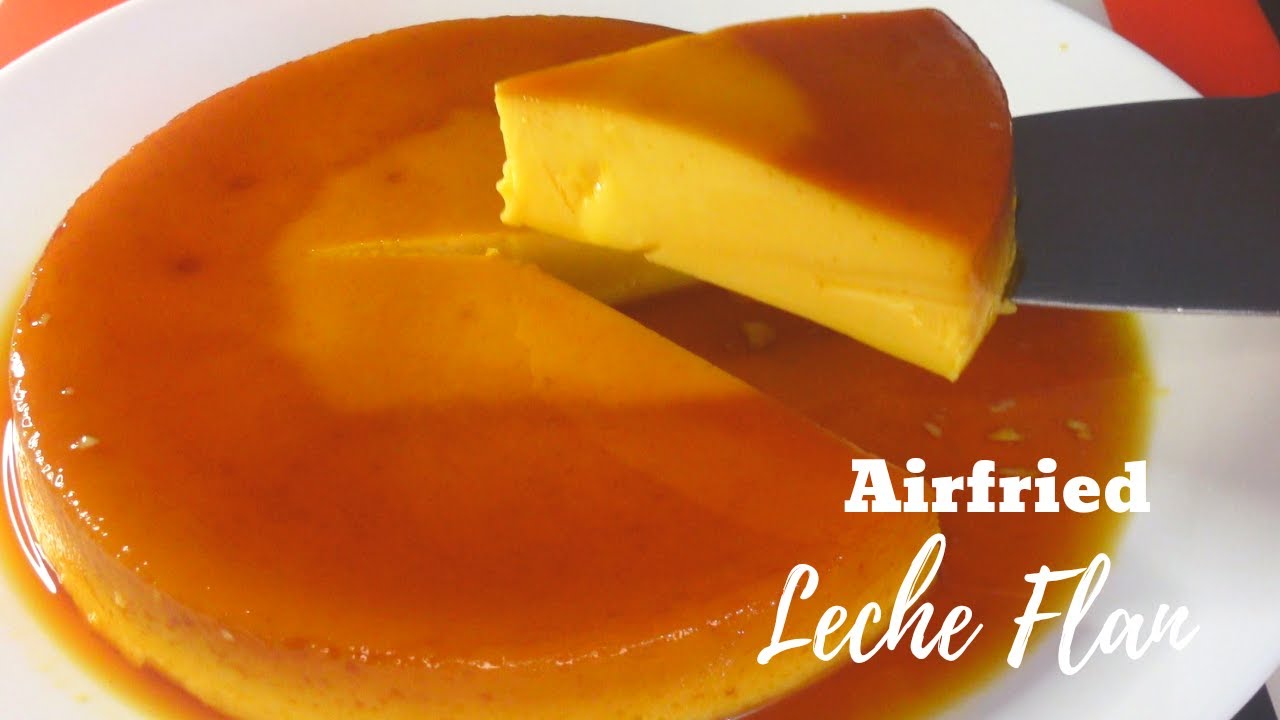 Creamy Leche Flan Using An Airfryer / Air fryer Flan/ Coconut Leche Flan / Leney Kitchen