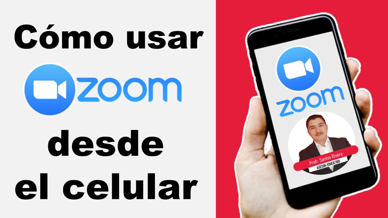 Cómo usar ZOOM desde tu CELULAR