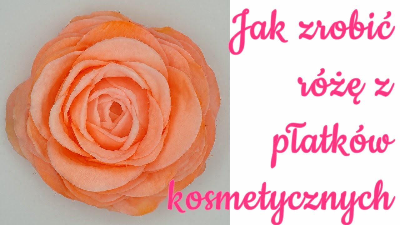 ВИРУСНАЯ РОЗА ИЗ КОСМЕТИЧЕСКИХ ПОДУШЕЧЕК КАК ЖИВАЯ #handmade #tutorial #rose #flowers #viralvideo