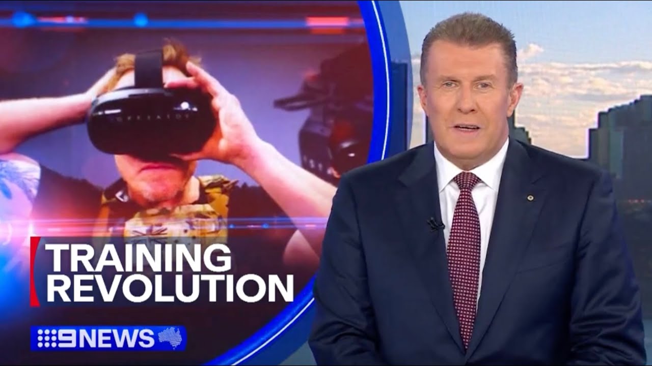 9 News cover Operator XR: A new frontier for military and law enforcement training.