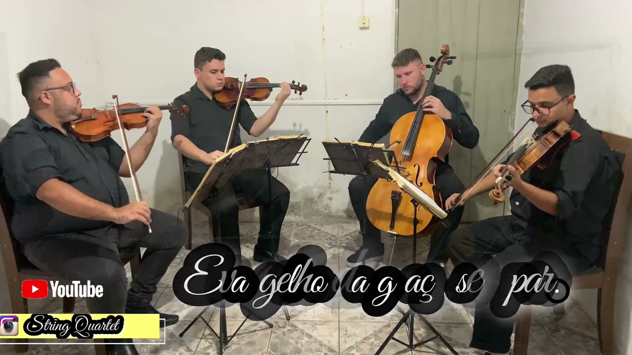 Hino CCB 322. Vem Rei Eterno. (Quarteto de Cordas)