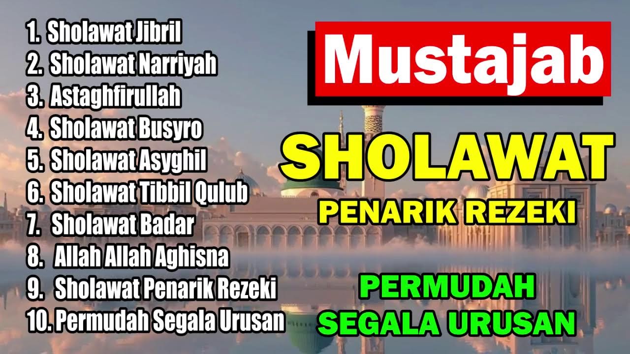 🔴 LIVE KUMPULAN SHOLAWAT TERBARU 2026 | Jibril, Nariyah & Pelunas Hutang