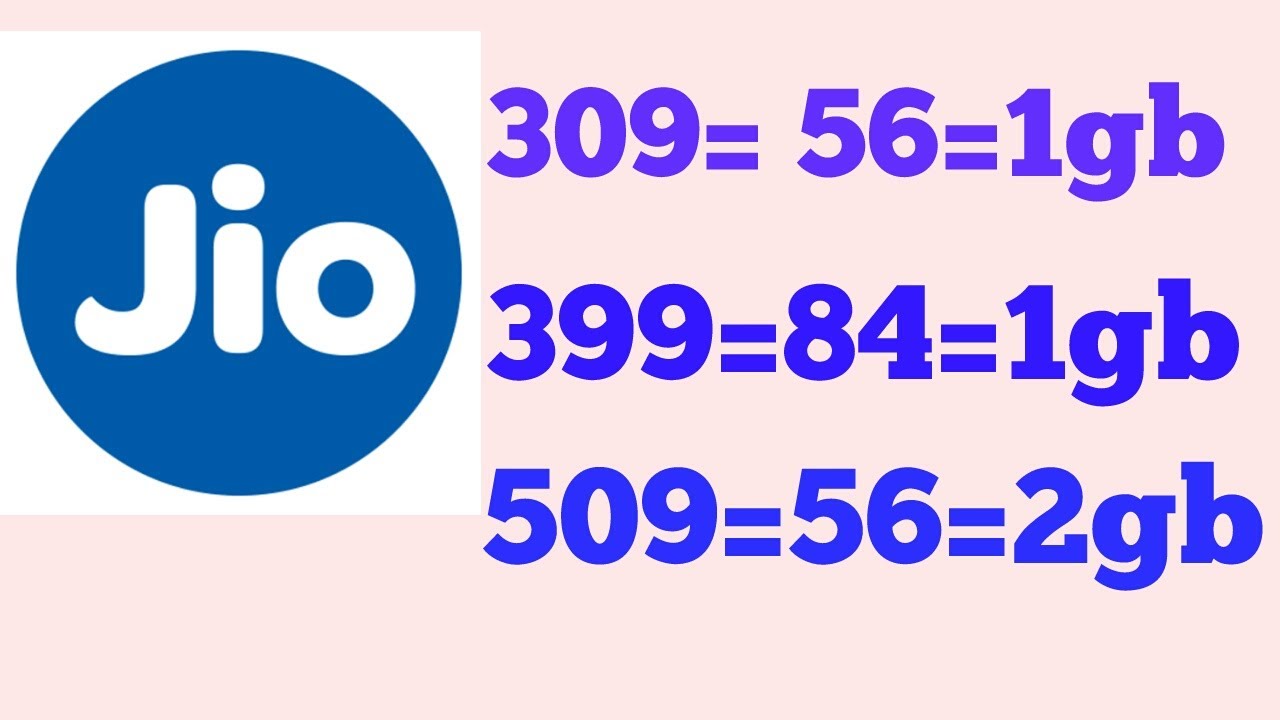 New Jio plan!!399,309,and 509+ plan !! must watch..New tariff plan